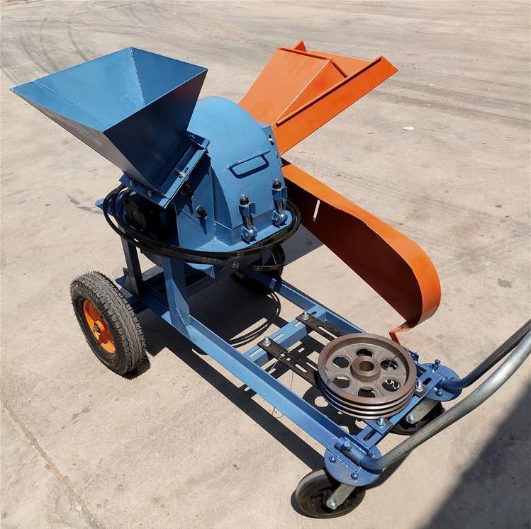 Single host wood crusher