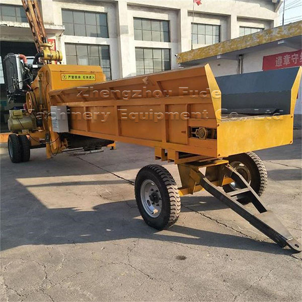 Large wood crusher