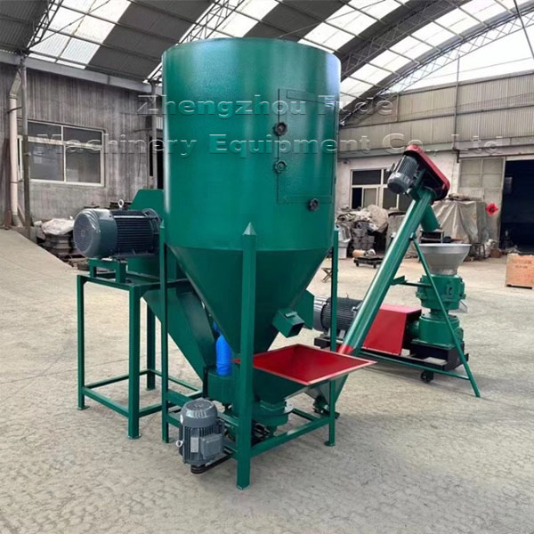 Feed pellet machine production line