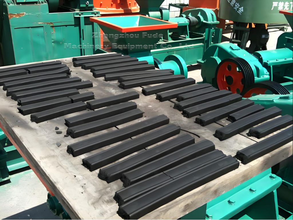 Coal rod machine