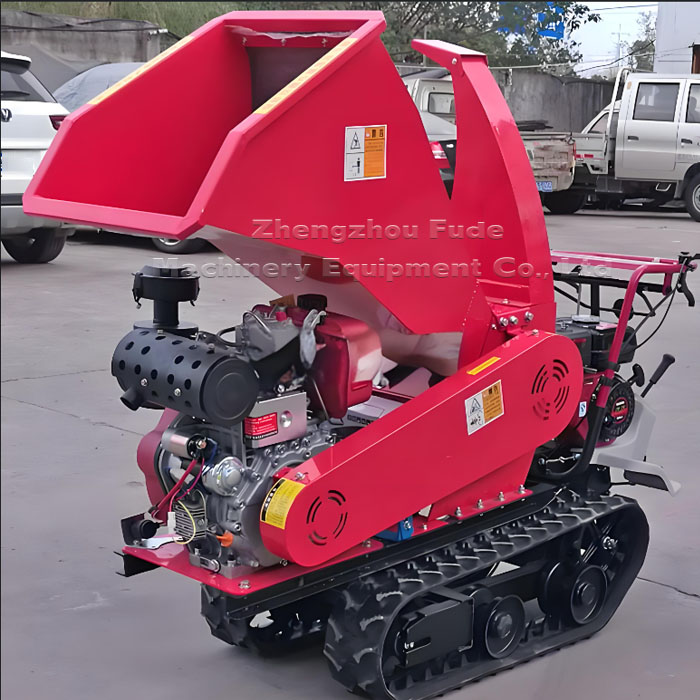 Small branch crusher