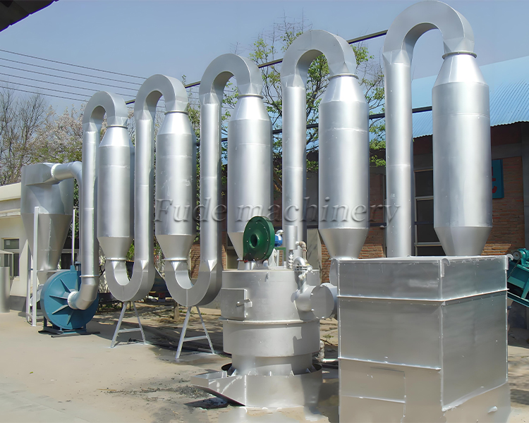 Particle airflow dryer