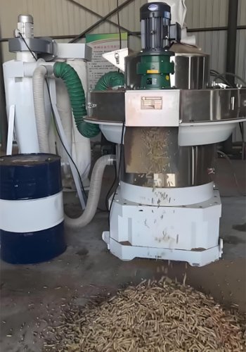 Biomass pellet machine