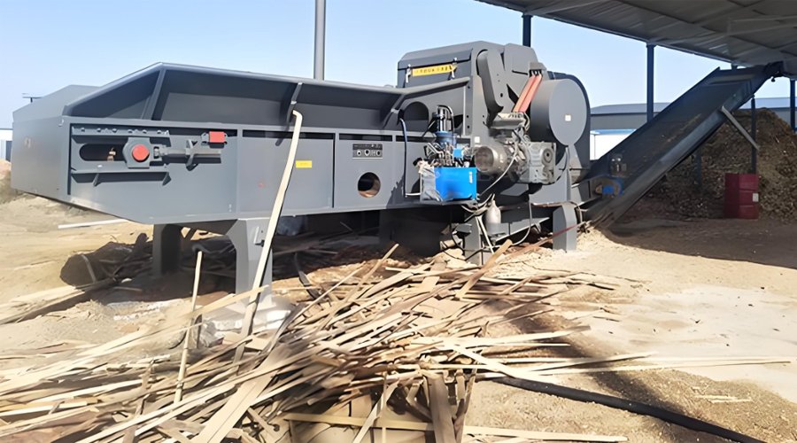 wood crushing machine