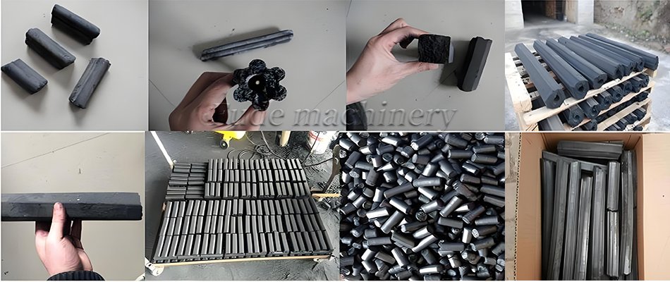 Coal bar making machine