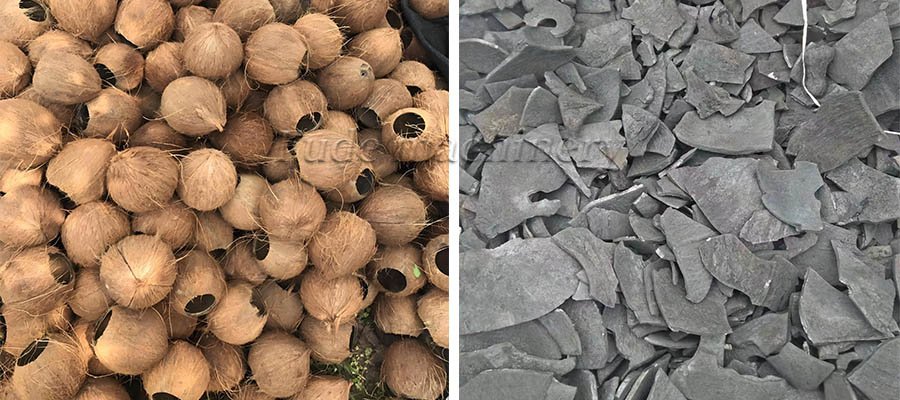 Coconut shell carbon making machine